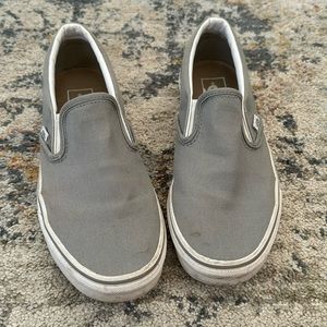 Vans slip ons Men’s size 6 woman’s size 7.5